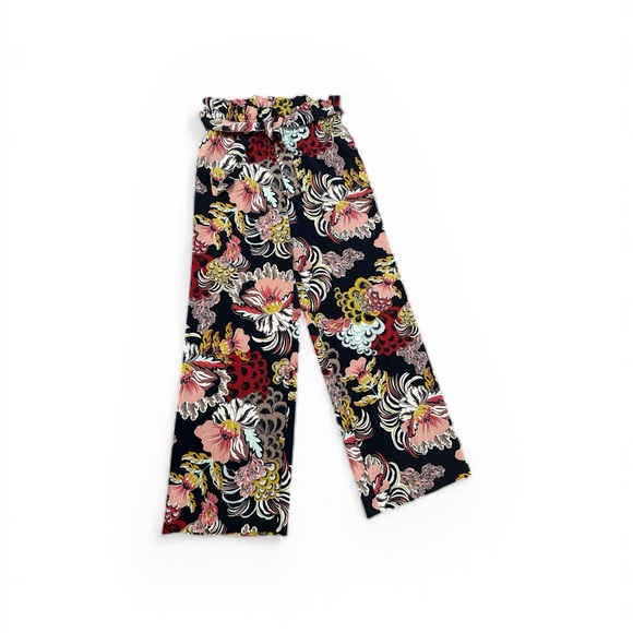 7Th Avenue Design Studio Pants - Floral Wide-Leg Pants